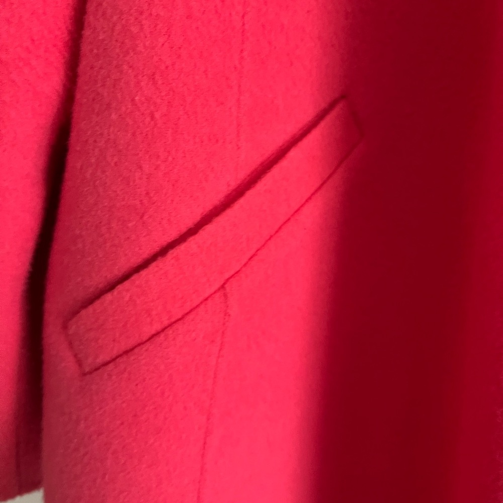 Unlined Wool Flutter Front Jacket - image 4